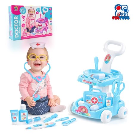 لعبة عربة الطبيب للأطفال – Doctor Medical Trolley